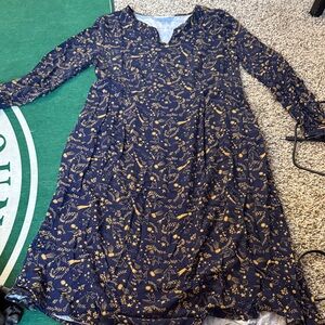 Boden Women’s Floral Long Sleeve Dress, Size 8R